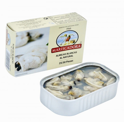 Almejas Blancas al Natural